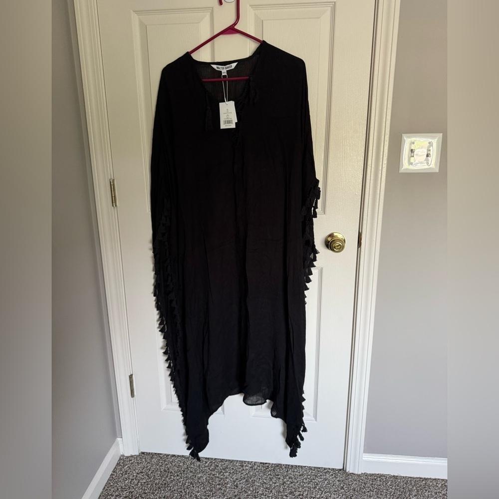 Walter Baker Black Acapulco Kaftan